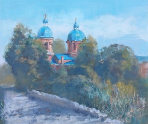 Мартин Фуксъ картина «Церковь»