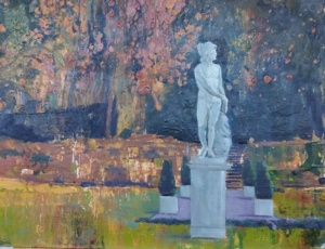 Мелих Гюмюсчай картина «Осень в Гатчине» № 1