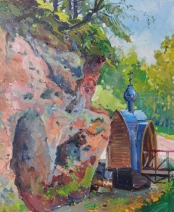 Тупейко И.В. картина «Источник у скалы»